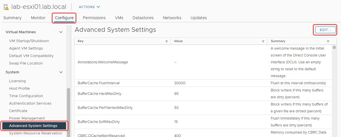 vmware-warning-system-logs-are-stored-on-non-persistent-storage